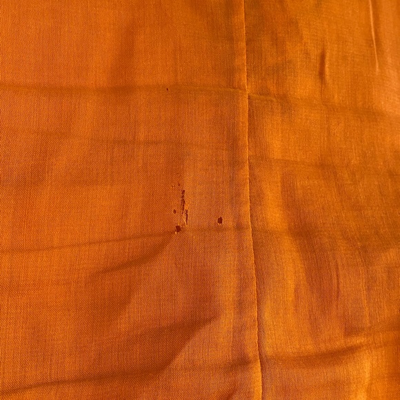 Vintage Valentino Silk Blouse, Burnt Orange - Picture 6 of 6